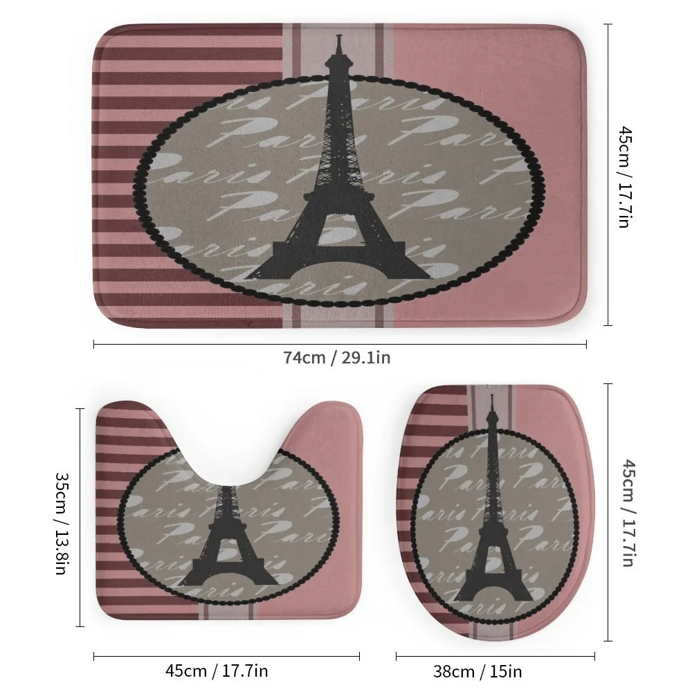 Vintage Eiffel Silhouette — Detail 1