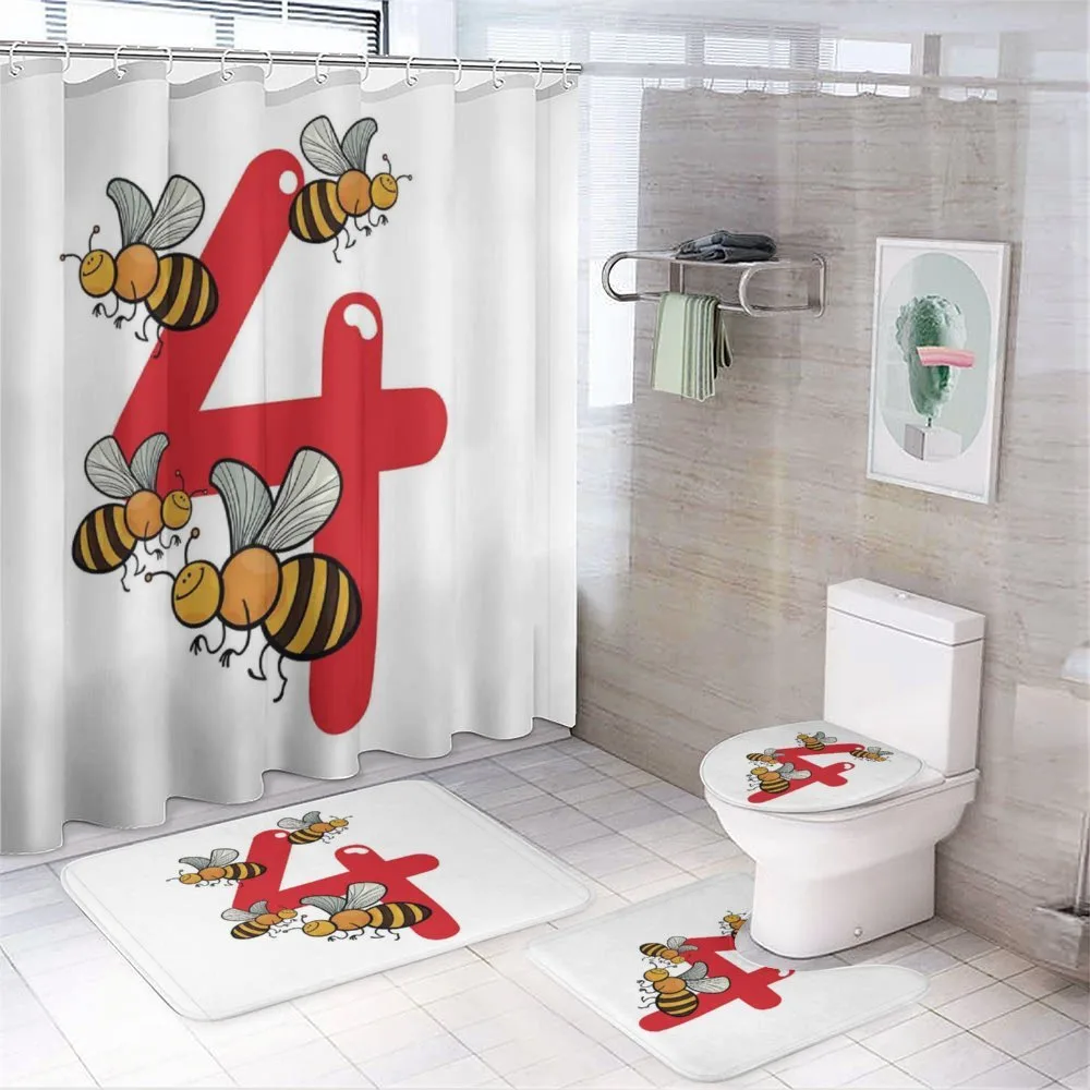 4 Hardworking Bees — Your design