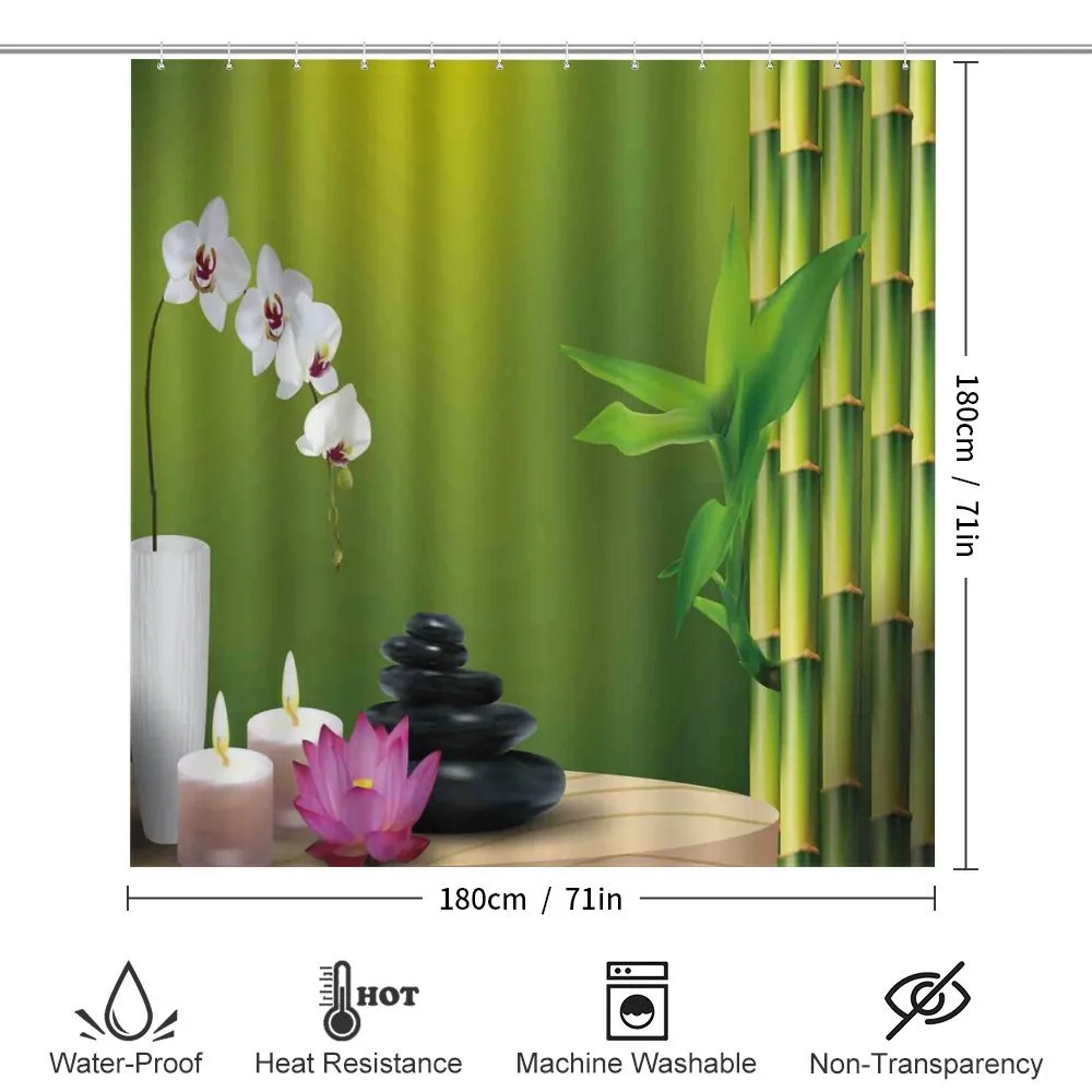 Bamboo Flower Orchid Stone — Detail 2