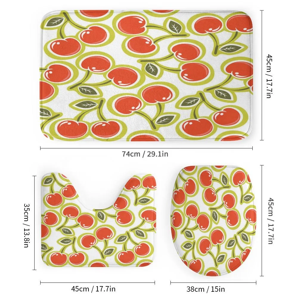 Cherry and Leaves Pattern — Detail 1