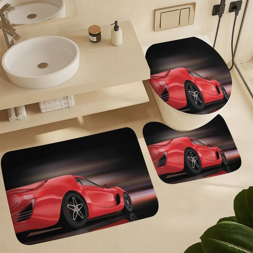 Futuristic Red Sports — Detail 5
