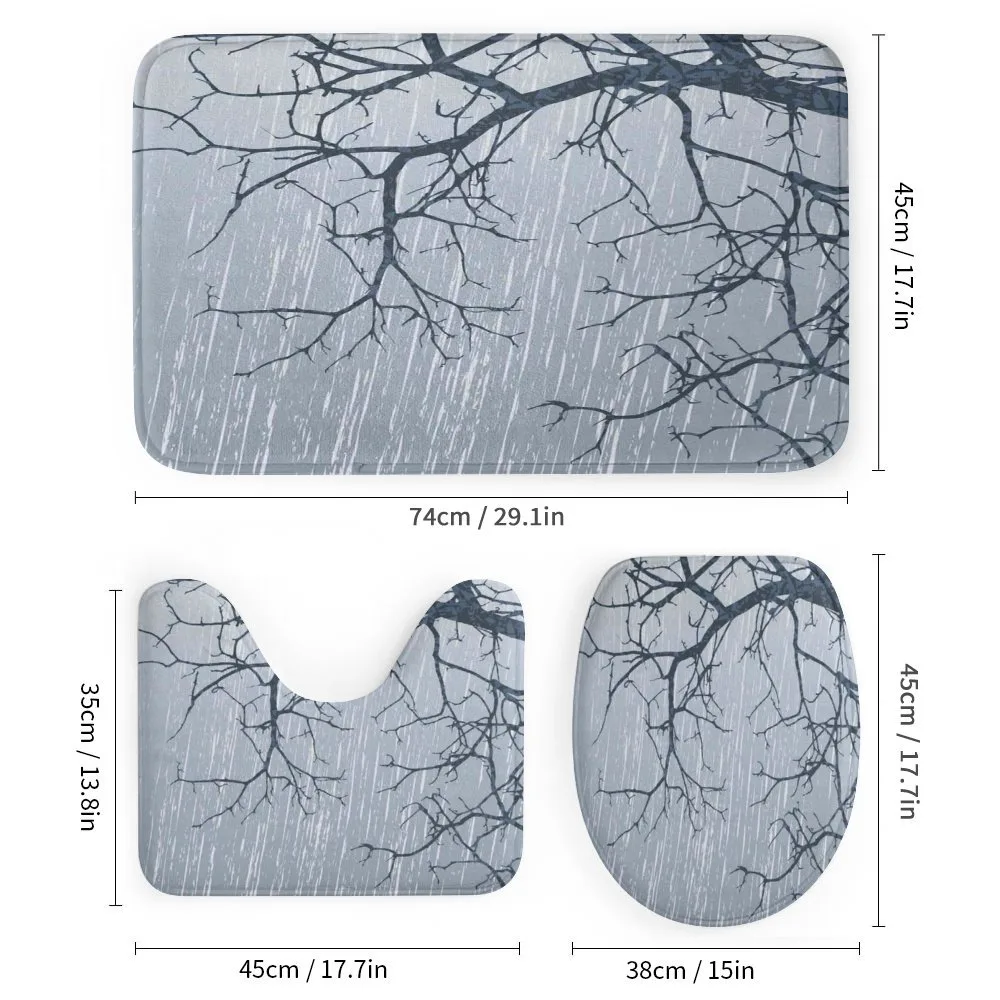 Rainy Day Winter Branches — Detail 1