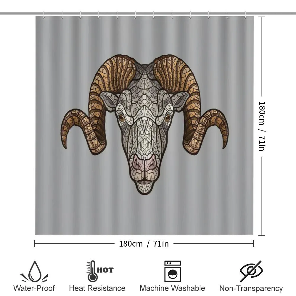 Ram Horns — Detail 2