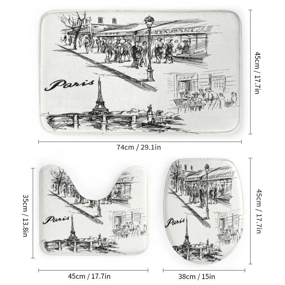 Retro Sketchy Paris — Detail 1