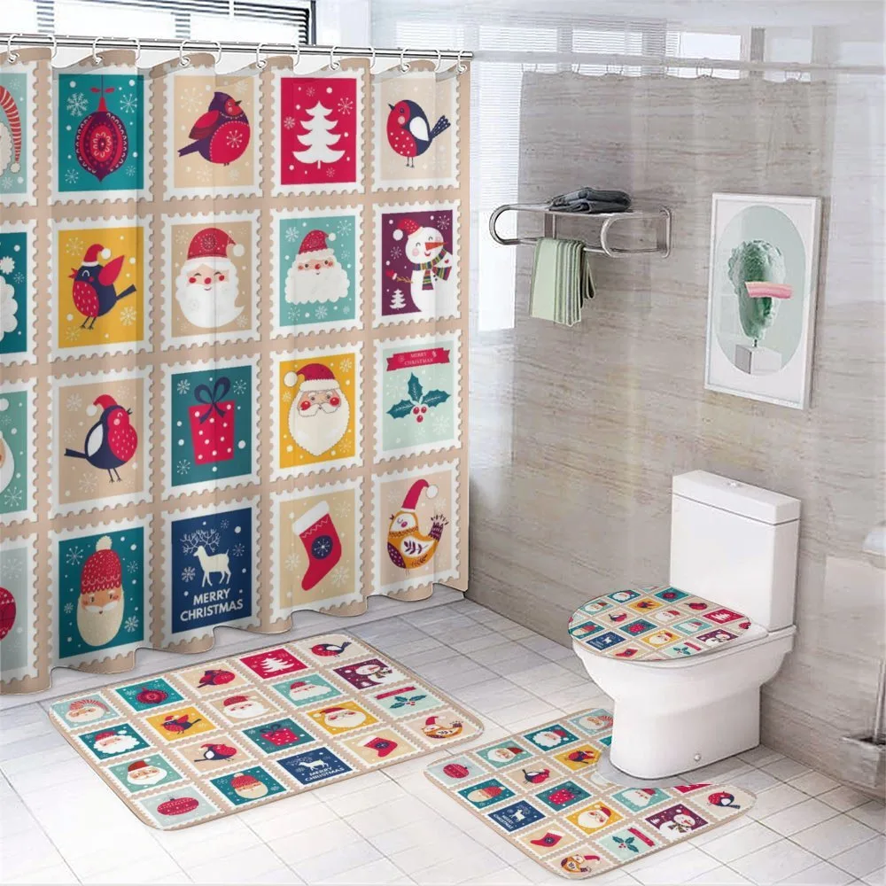 Santa Winter Stamp — Your design