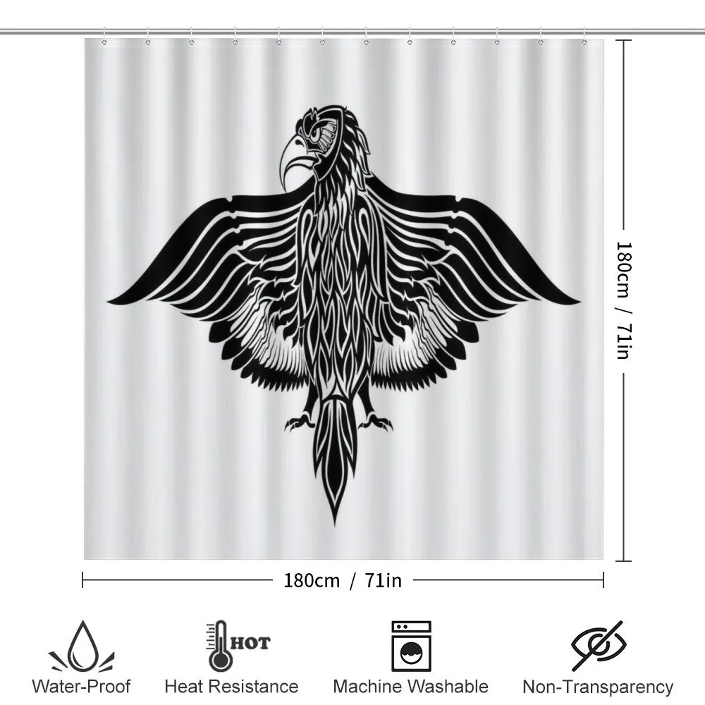 Traditional Heraldic Bird — Detail 2