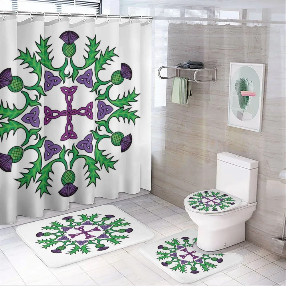 Abstract Thistle Wreath — Your design