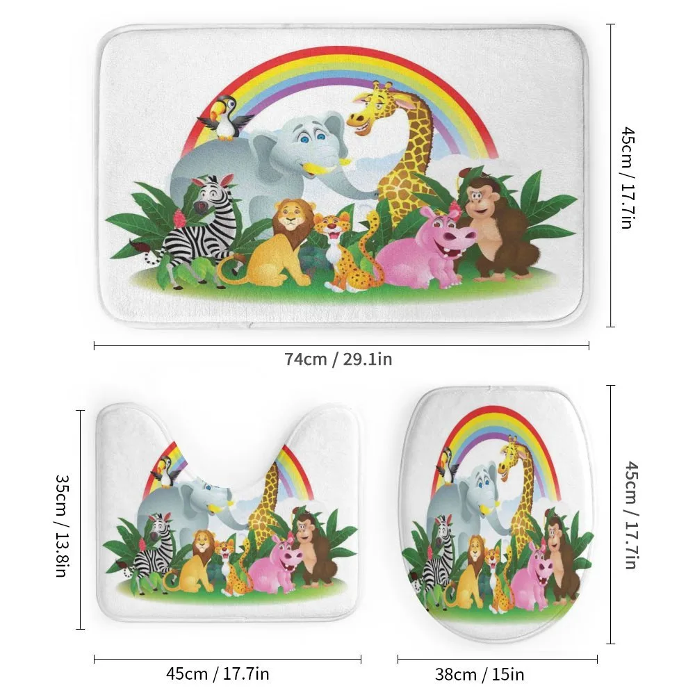 Animals Under Rainbow — Detail 1