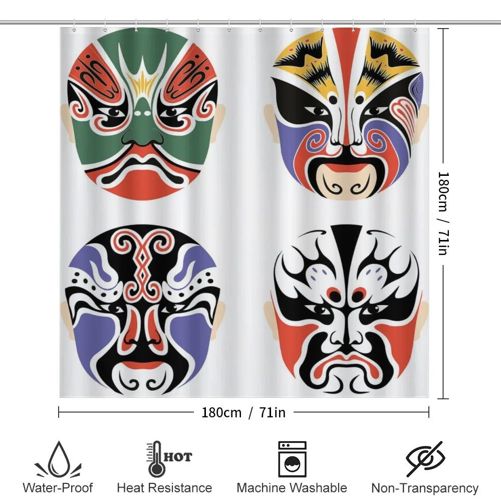 Chinese Opera Mask — Detail 2