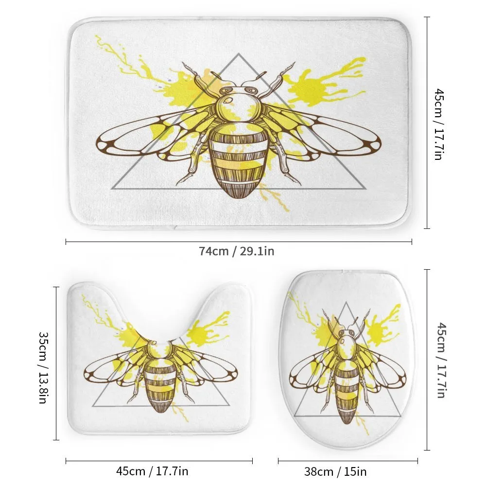 Color Splashed Bee — Detail 1