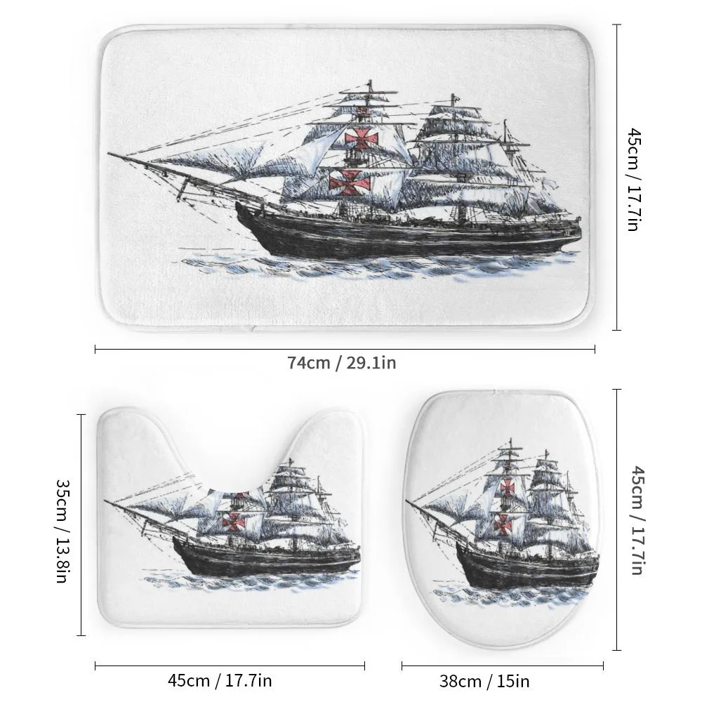 Columbus Ship Sailing — Detail 1