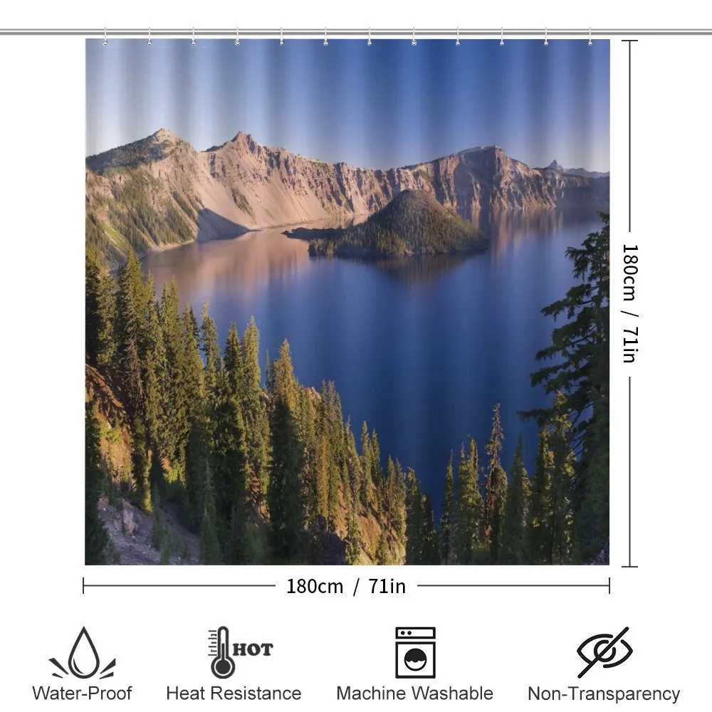 Crater Lake Volcano — Detail 2