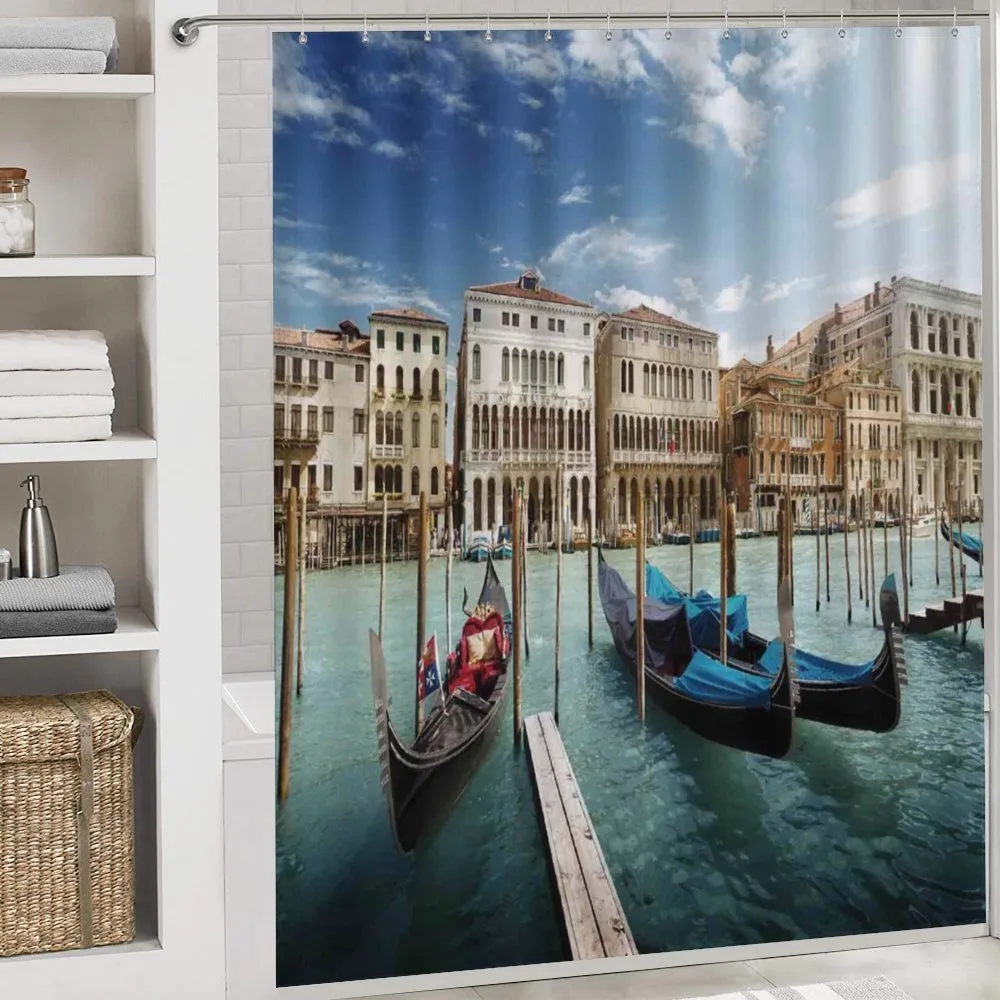 Gondolas Venetian Lagoon — Detail 4
