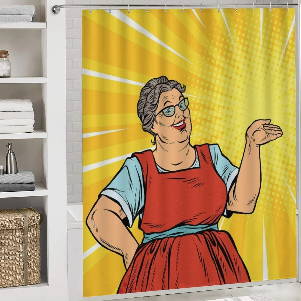 Grandma and Sunburst Effect — Detail 4