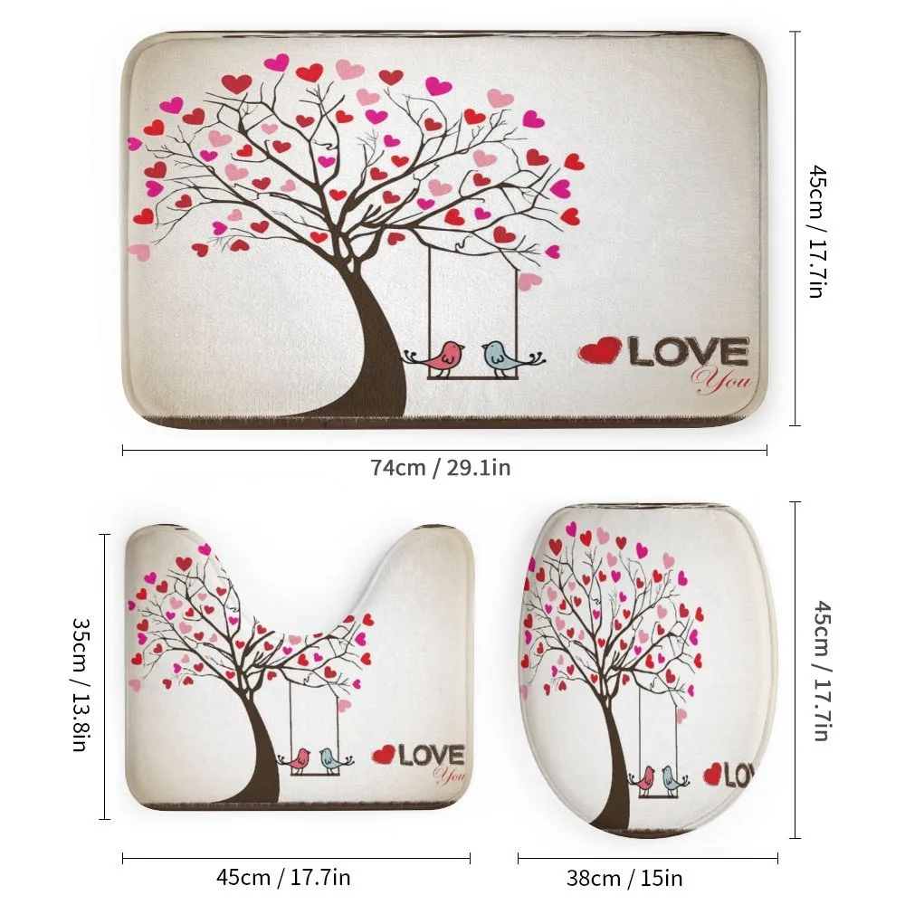 Heart Tree Birds on Swing — Detail 1