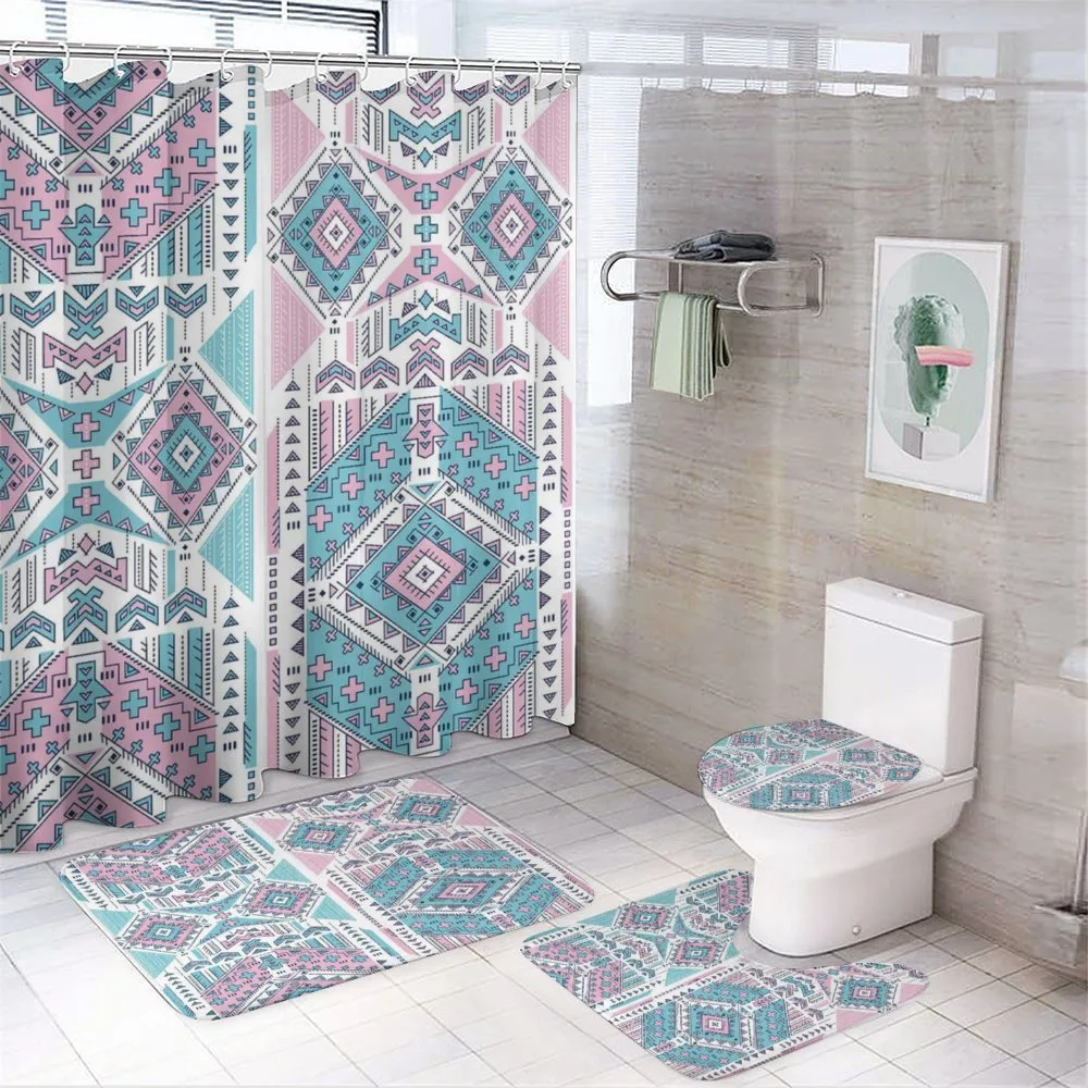 Pink Teal Aztec — Your design