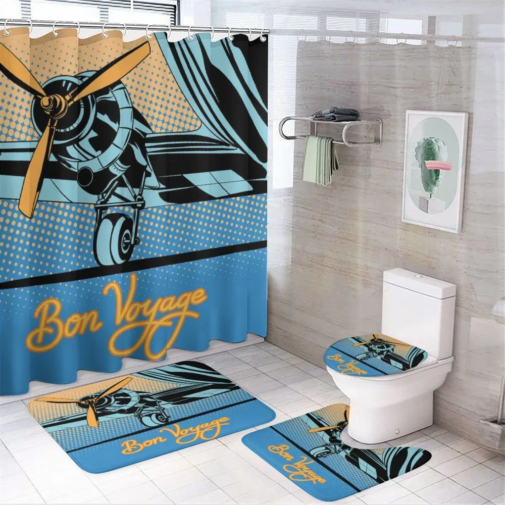 Retro Plane with Propeller — Your design