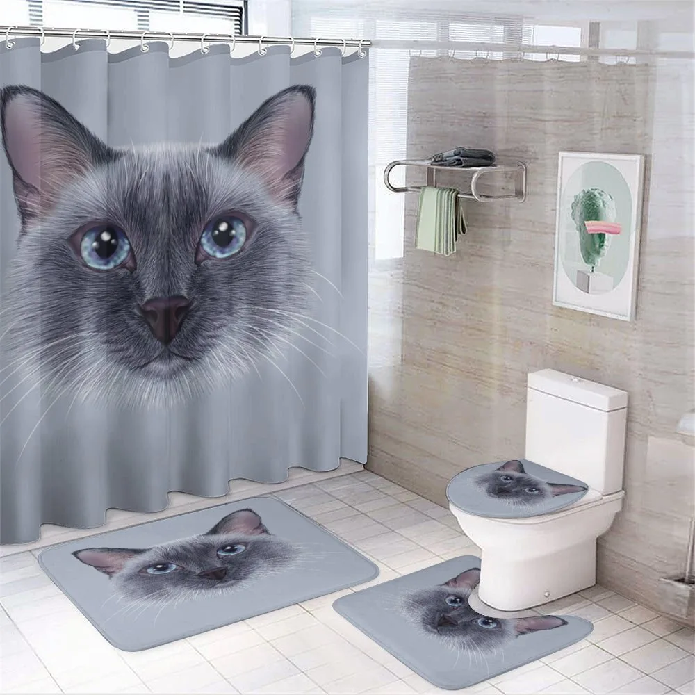 Siamese Cat Portrait — Your design
