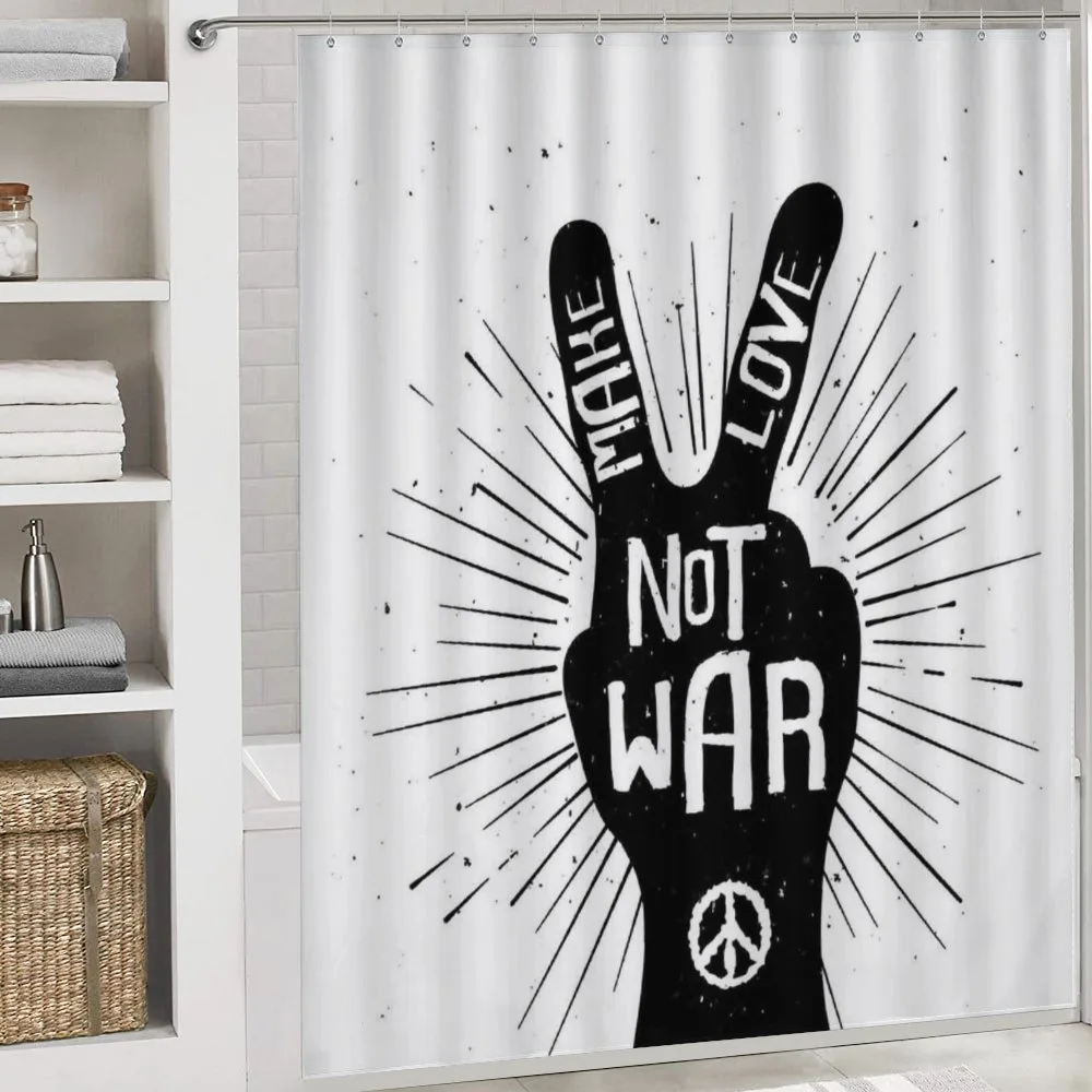 Sixties Pacifist Slogan — Detail 4