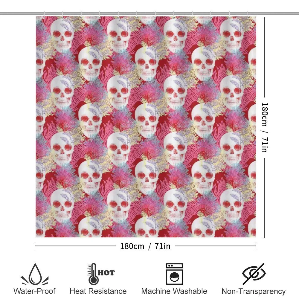 Skull and Corals — Detail 2