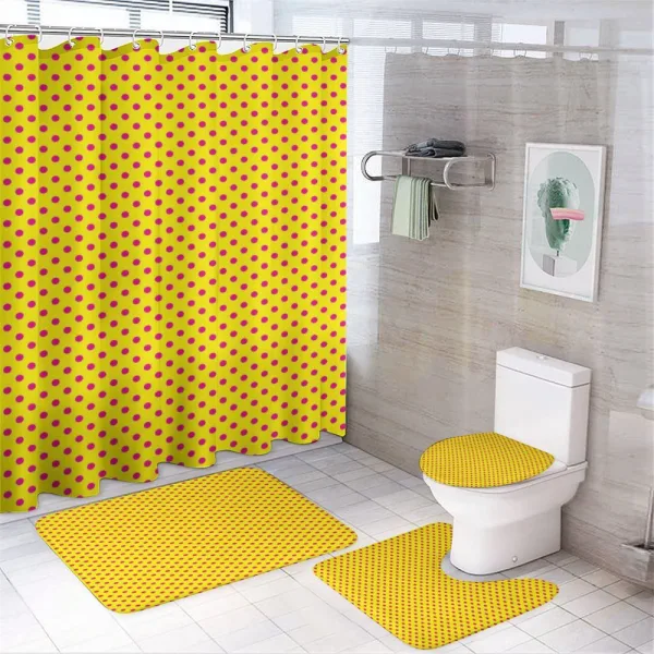 Spot Repeating on a shower curtain