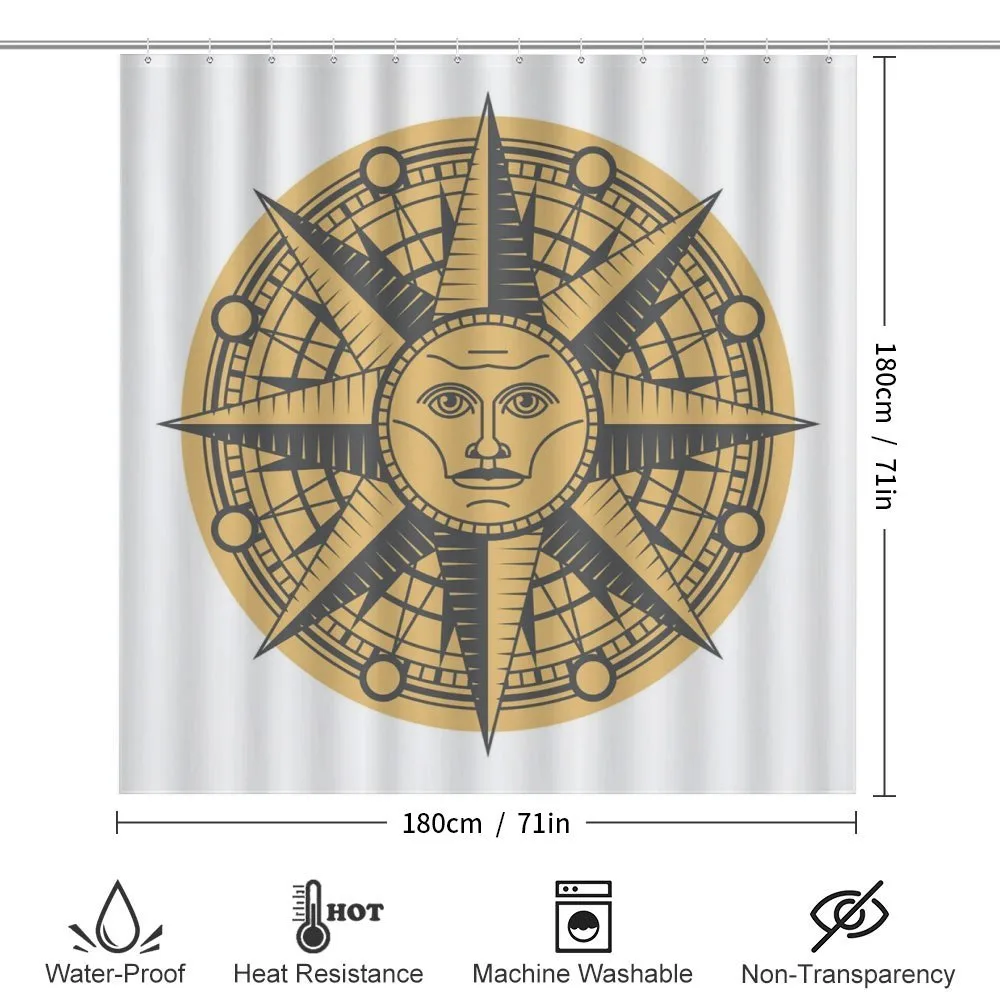 Sun Compass Art — Detail 2