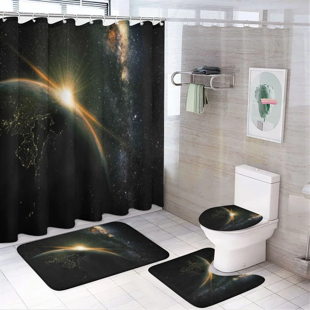 Sun Rising Above Earth — Your design