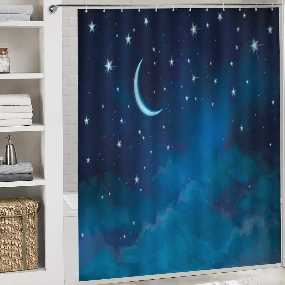Watercolor Night Sky — Detail 4