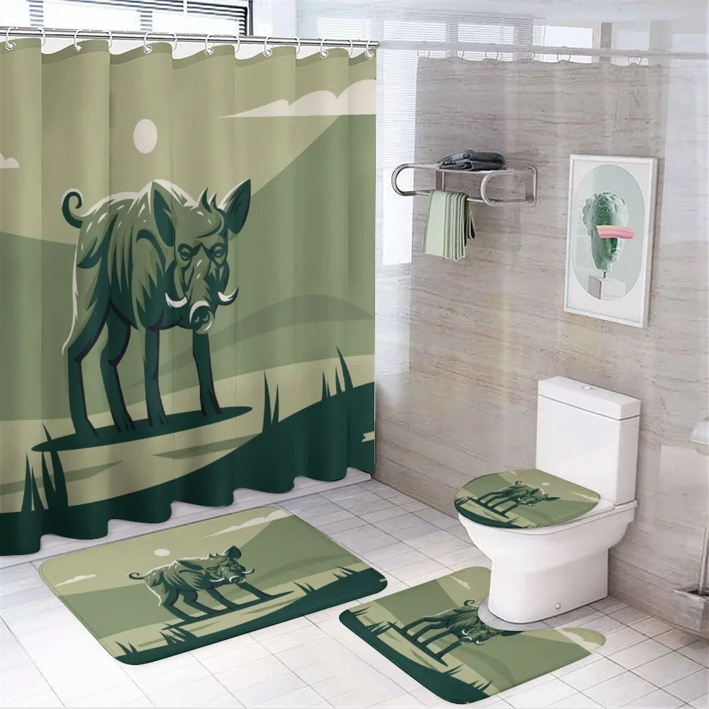 Abstract Wild Boar Pig — Your design
