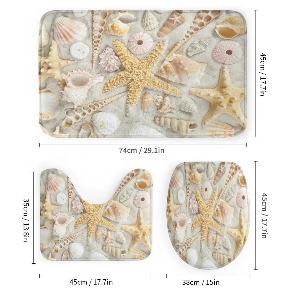 Assorted Seashells Sand Beach — Detail 1