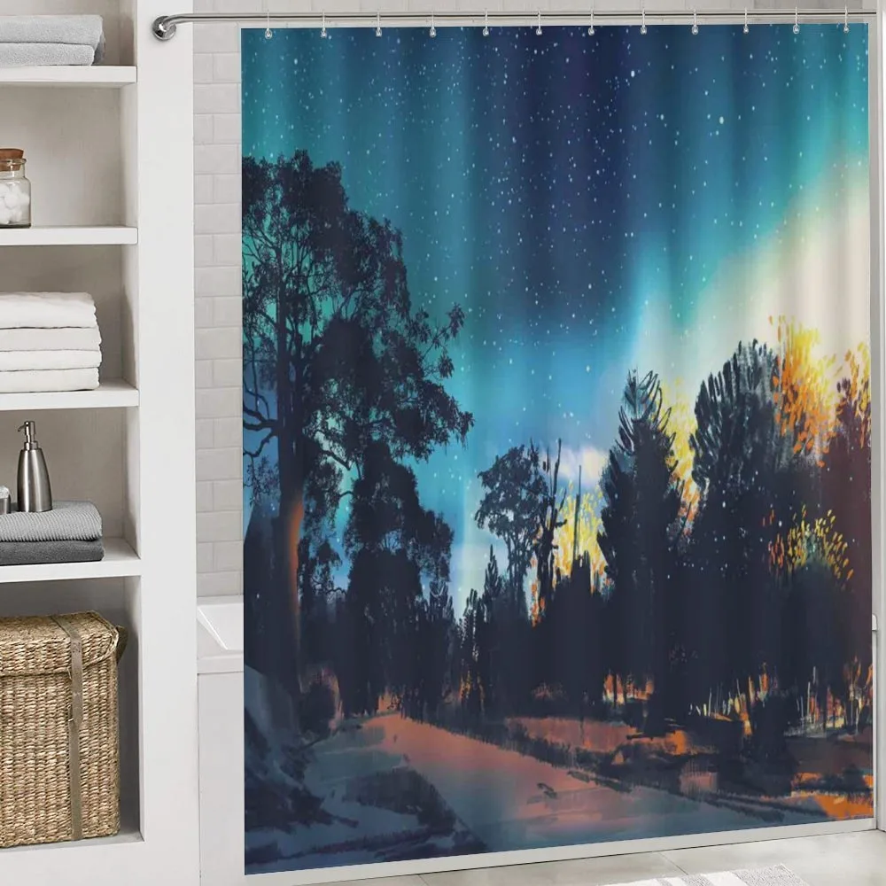 Aurora Borealis Night — Detail 4