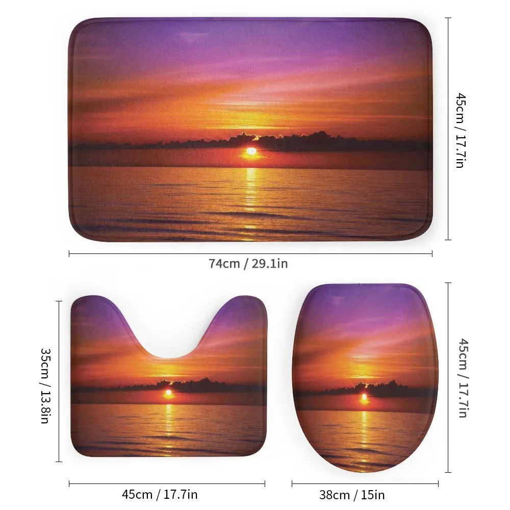 Colorful Beach Sunset — Detail 1