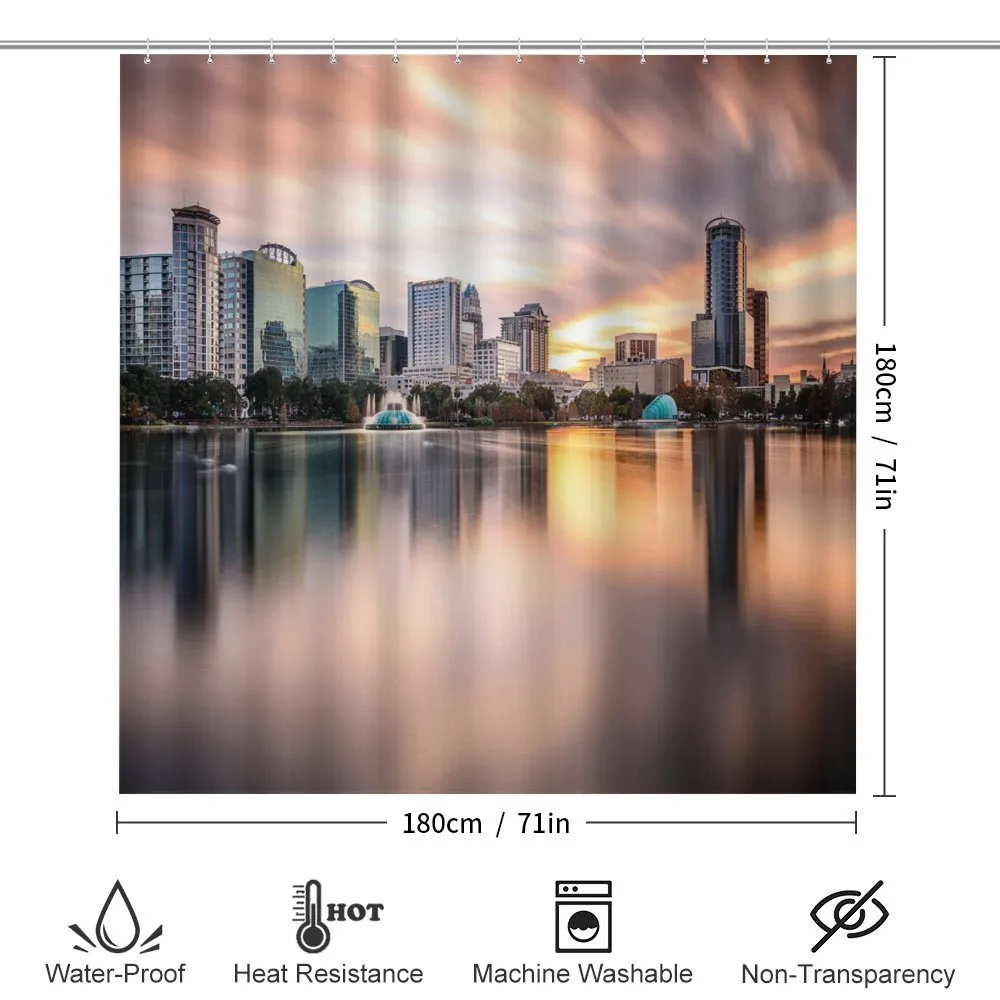 Downtown City Skyline — Detail 2