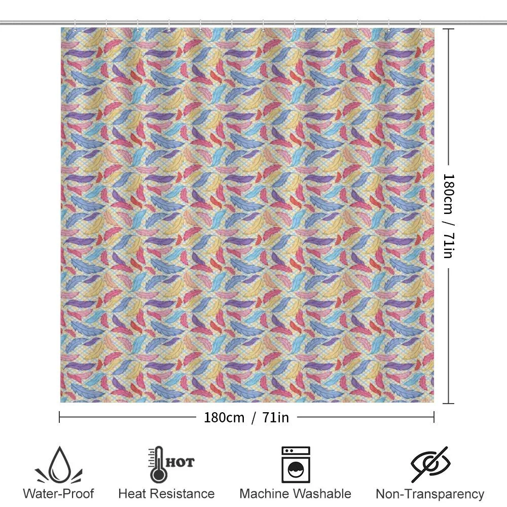 Feathers Plaid — Detail 2