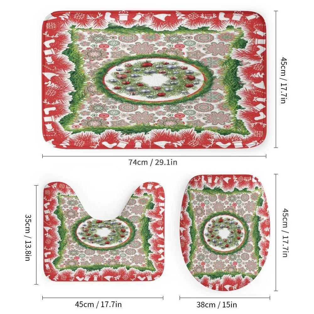Fir Wreath Ornaments — Detail 1