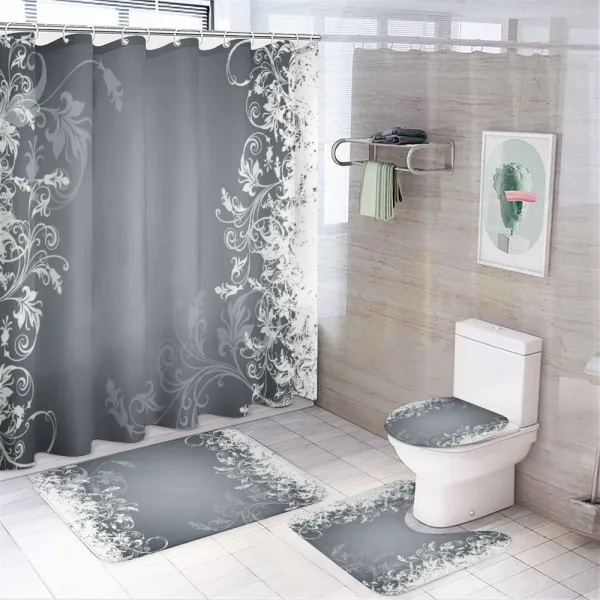 Floral Design Nature on a shower curtain