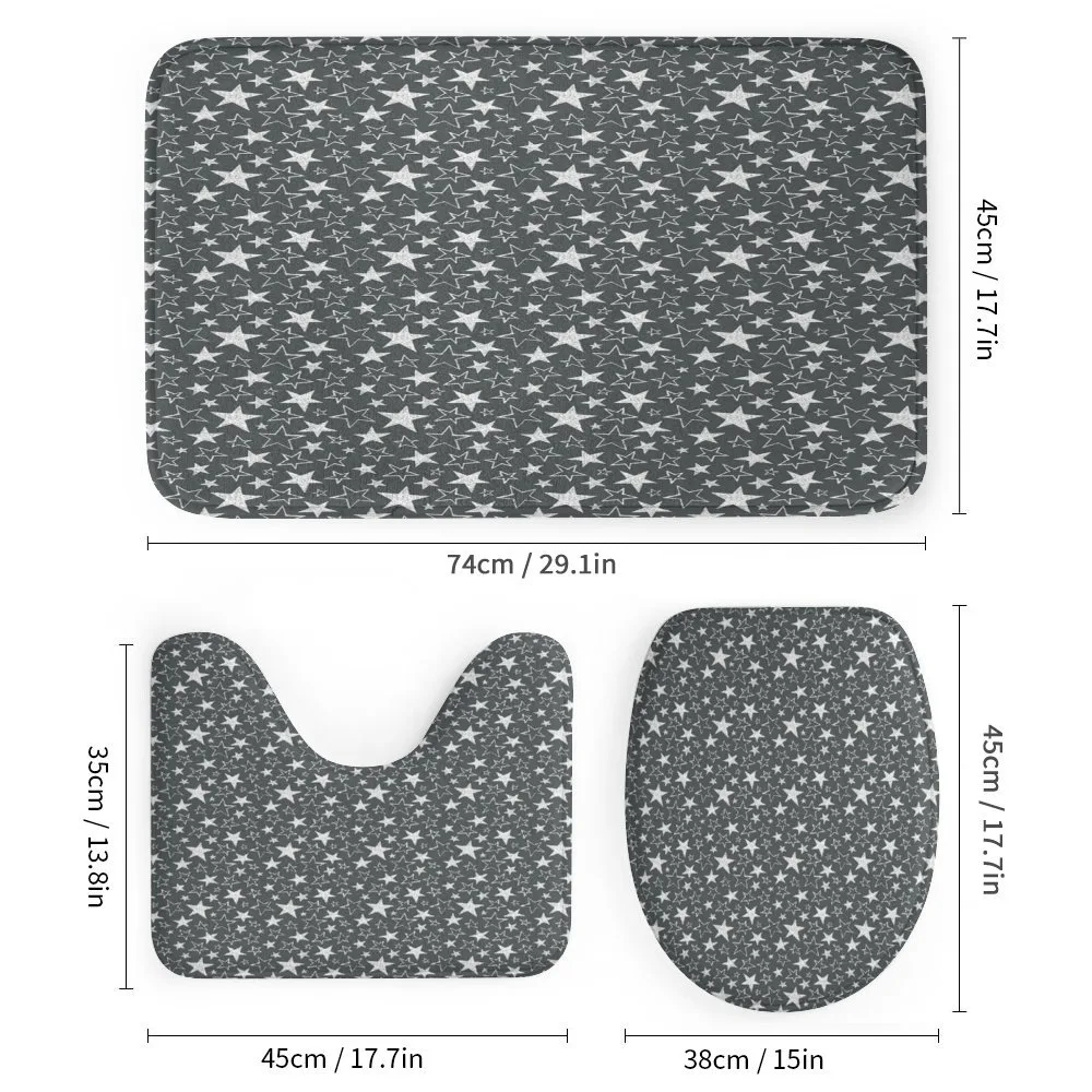 Greyscale Geometric Shapes — Detail 1