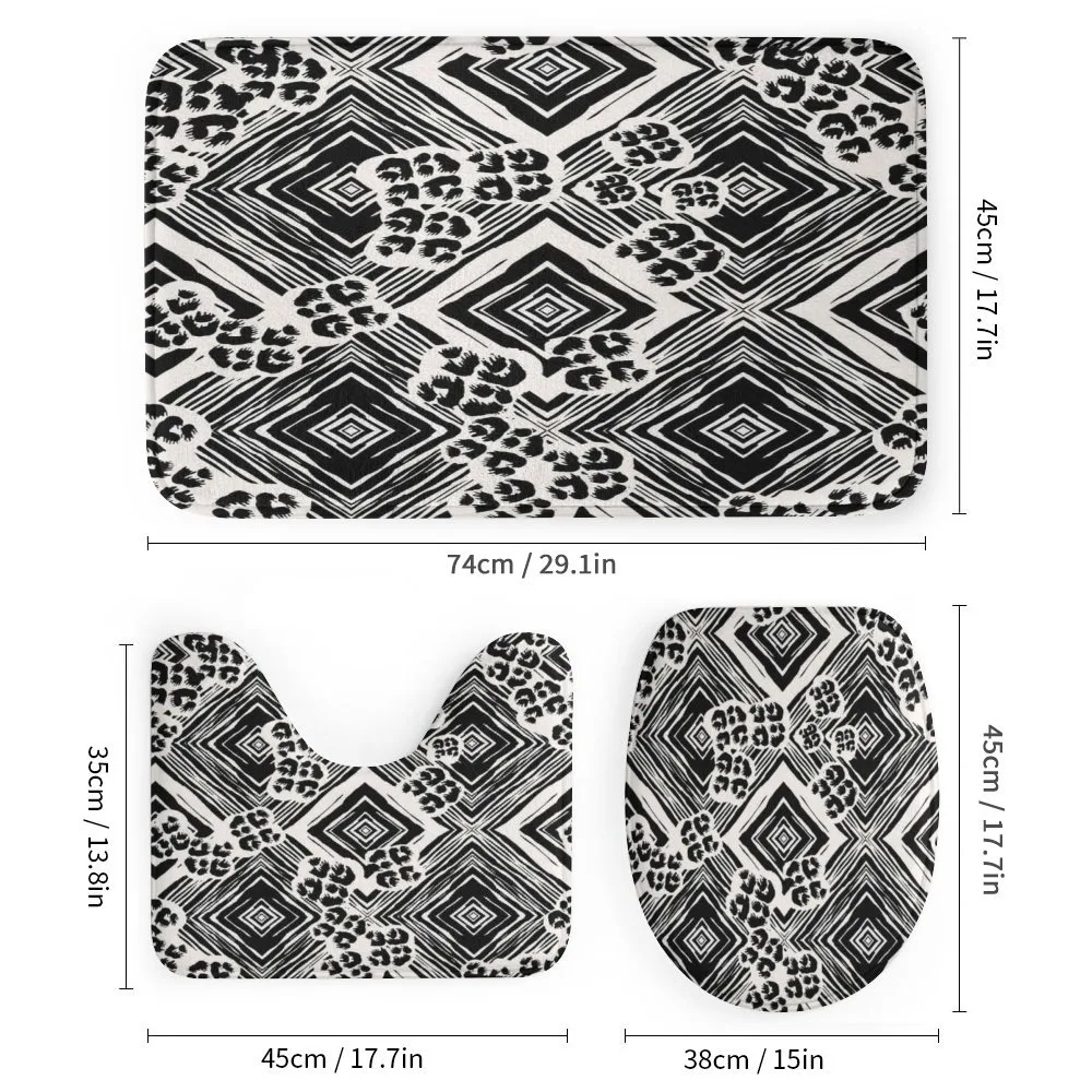 Ink Brush Style Argyle — Detail 1