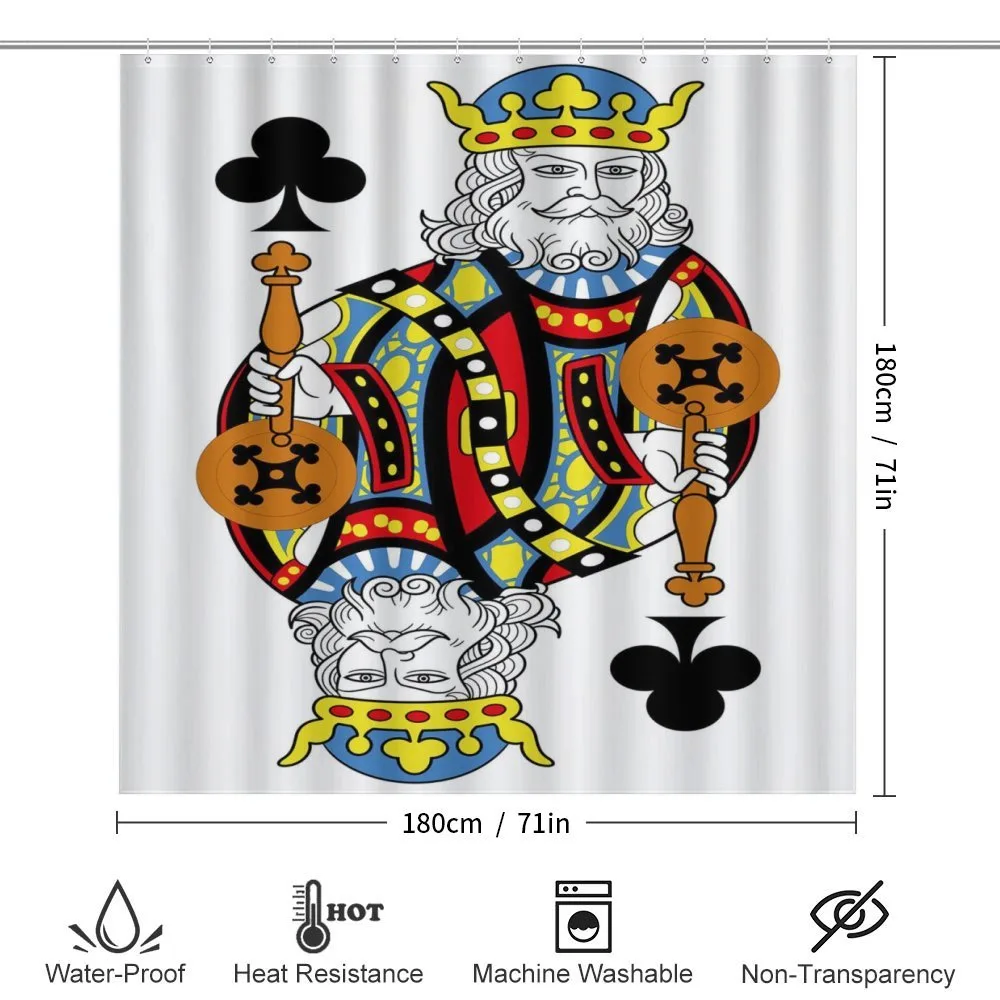 King of Clubs Gamble Card — Detail 2