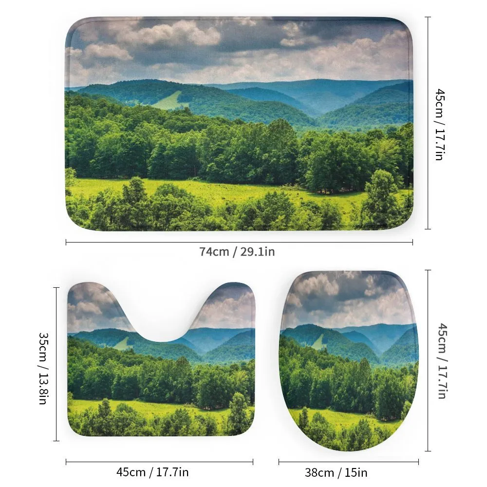 Landscape of Mountains — Detail 1