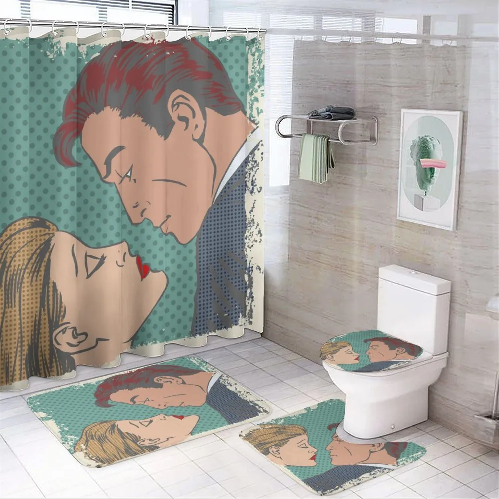 Lovers About to Kiss Art — Your design