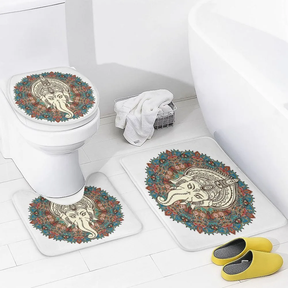 Mandala Floral Elephant — Detail 3