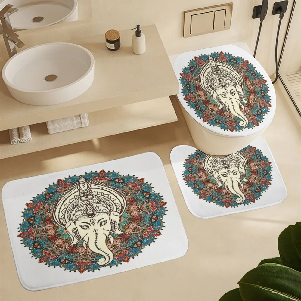 Mandala Floral Elephant — Detail 5