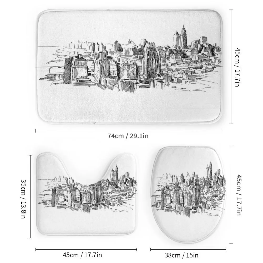 NYC Historical Sketch — Detail 1