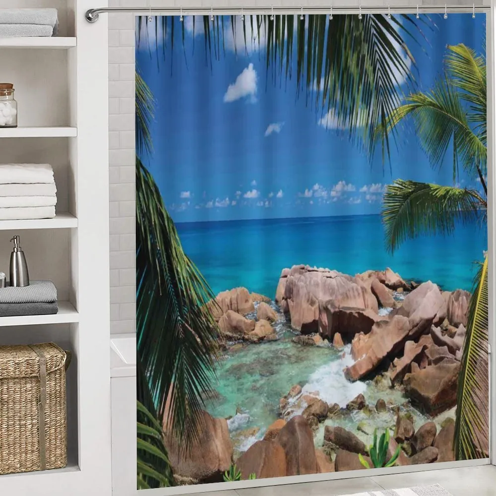 Palm Tree Coastline — Detail 4