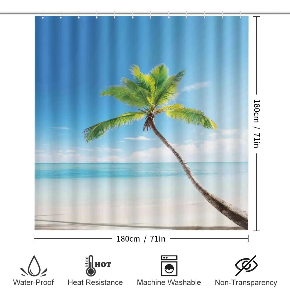 Palm Trees on Caribbean — Detail 2