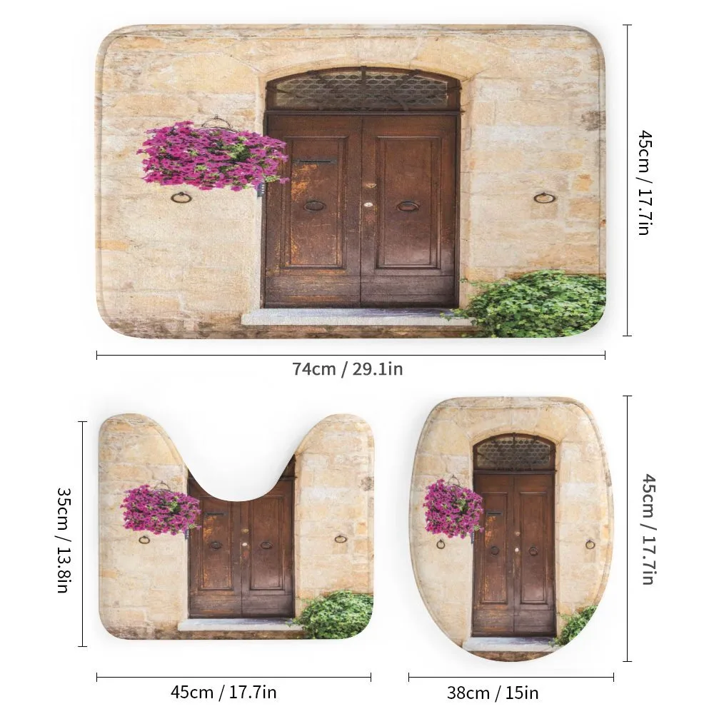 Rusty Wood Door Italian — Detail 1
