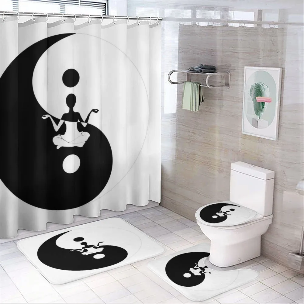 Silhouette Lotus Pose — Your design