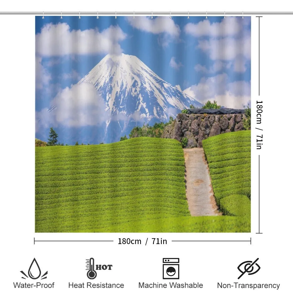 Tea Fields of Japan Meadow — Detail 2