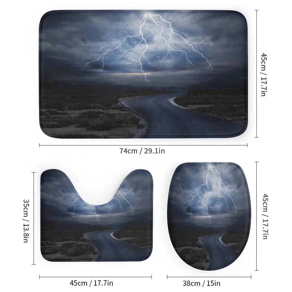 Thunderstorm over Road — Detail 1